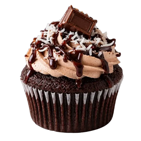 Almond Joy cupcake from Bakers Boutique