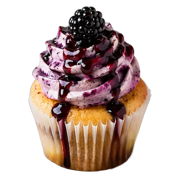 Blackberry Blackberry cupcake from Bakers Boutique