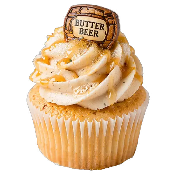 Butter Beer cupcake from Bakers Boutique