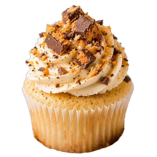 Butterfinger cupcake from Bakers Boutique