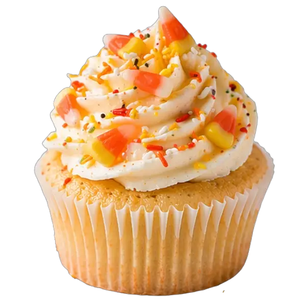 Candy Corn cupcake from Bakers Boutique