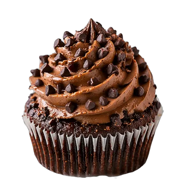Chocolate Chip cupcake from Bakers Boutique