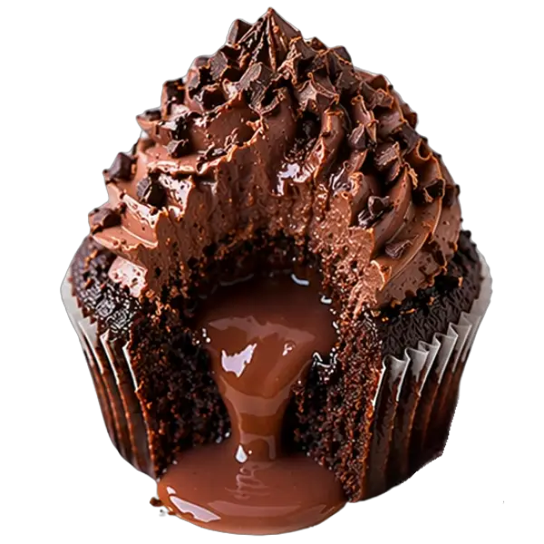 Chocolate Cream Filled cupcake from Bakers Boutique