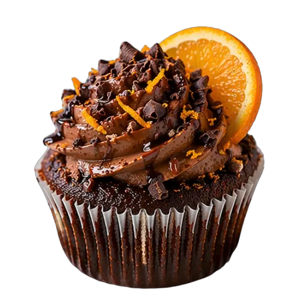 Chocolate Orange cupcake from Bakers Boutique