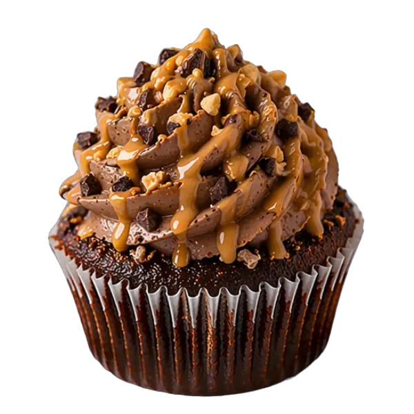 Chocolate Peanut Butter cupcake from Bakers Boutique