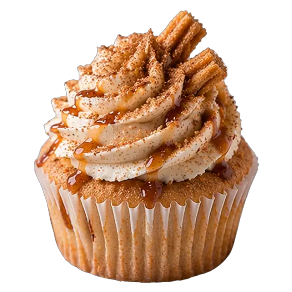Churro cupcake from Bakers Boutique