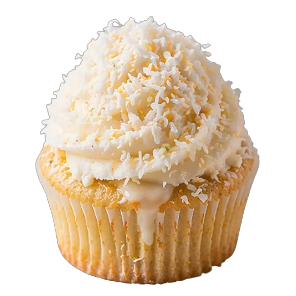 Coconut Cream cupcake from Bakers Boutique