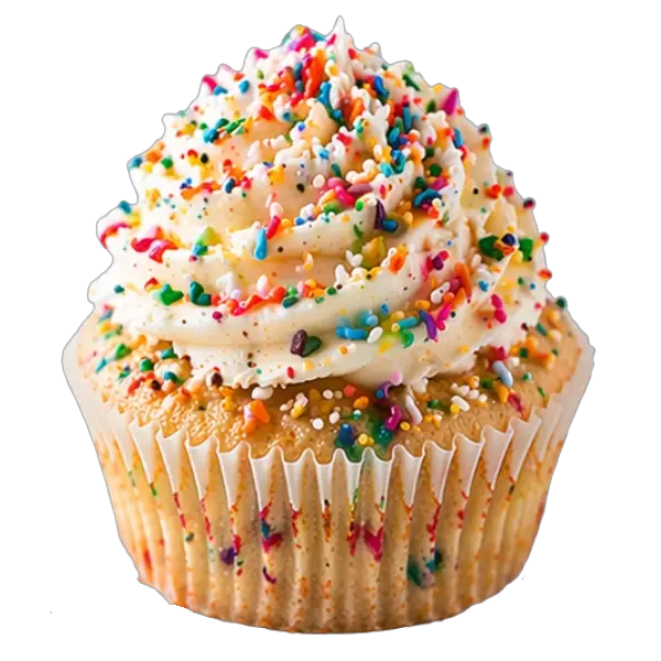 Confetti cupcake from Bakers Boutique