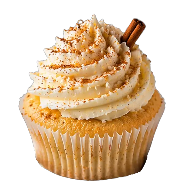 Egg Nog cupcake from Bakers Boutique
