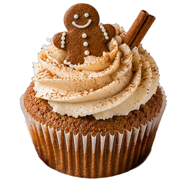 Gingerbread cupcake from Bakers Boutique