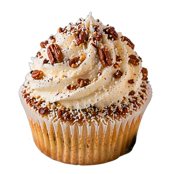 Italian Cream cupcake from Bakers Boutique