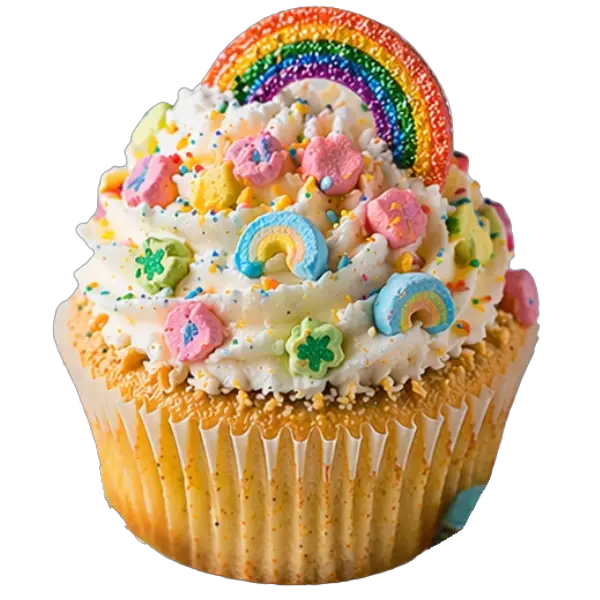 Lucky Charm cupcake from Bakers Boutique