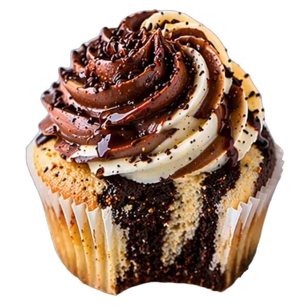 Marble Cake cupcake from Bakers Boutique