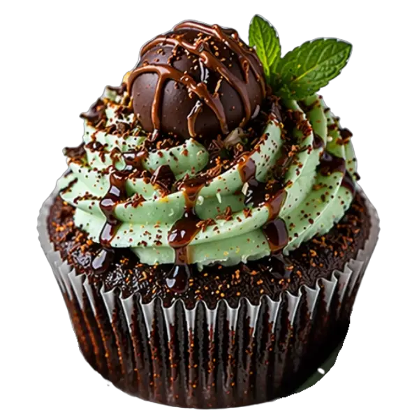 Mint Truffle cupcake from Bakers Boutique