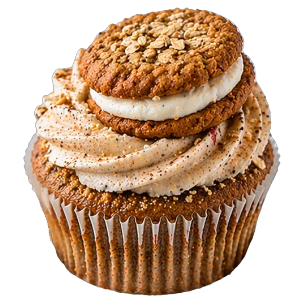 Oatmeal Cream Pie cupcake from Bakers Boutique