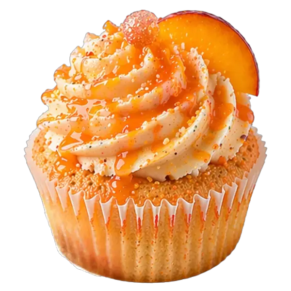 Peach Bellini cupcake from Bakers Boutique
