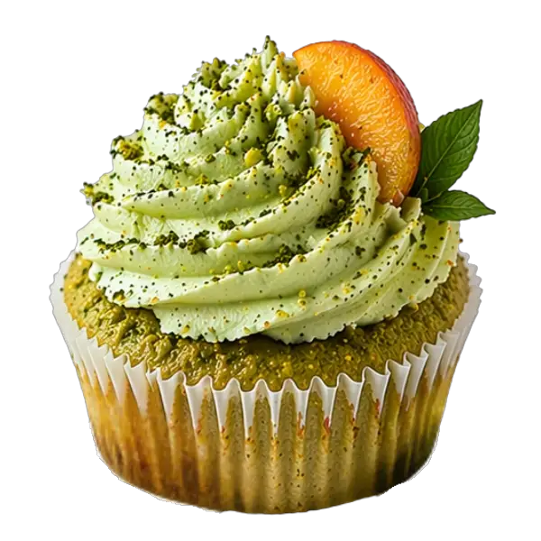 Peach Green Tea cupcake from Bakers Boutique