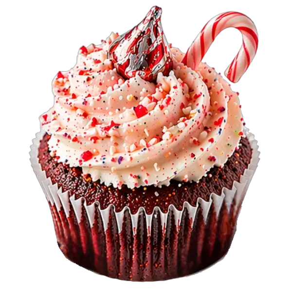 Peppermint Kiss cupcake from Bakers Boutique