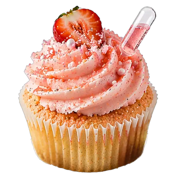 Pink Champagne cupcake from Bakers Boutique