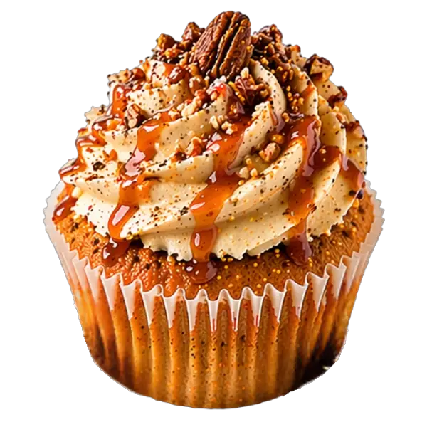 Pumpkin Caramel Pecan cupcake from Bakers Boutique