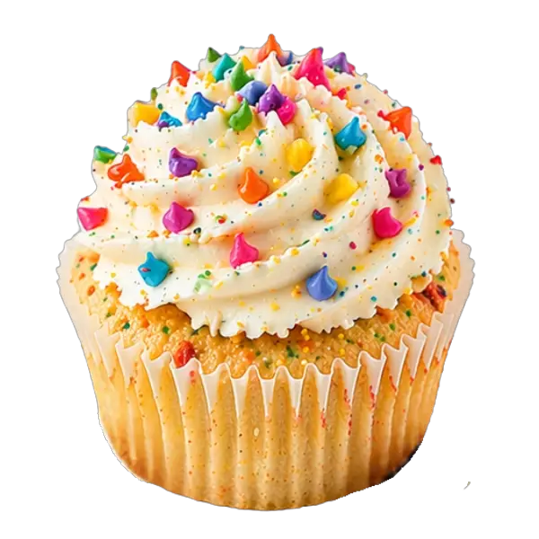 Rainbow Chip cupcake from Bakers Boutique