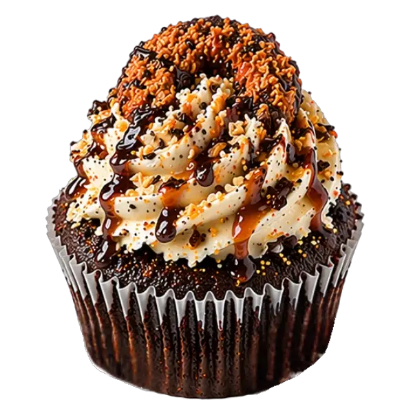 Samoa cupcake from Bakers Boutique