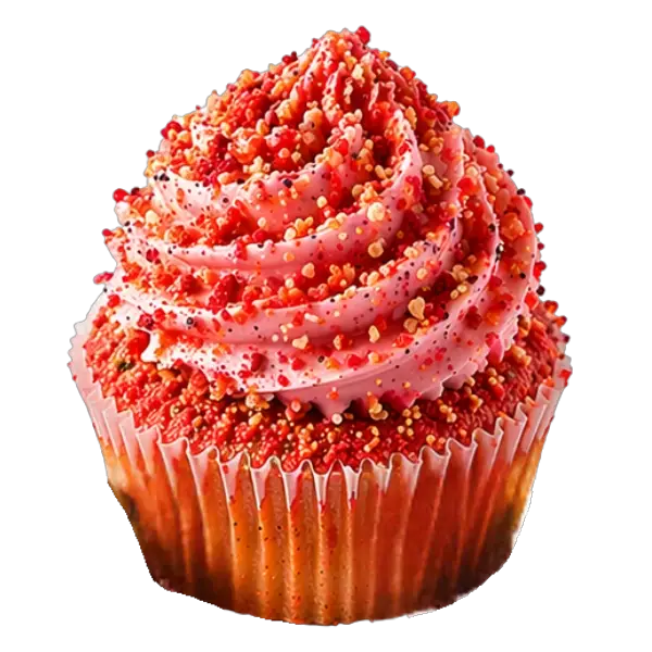 Strawberry Crunch cupcake from Bakers Boutique