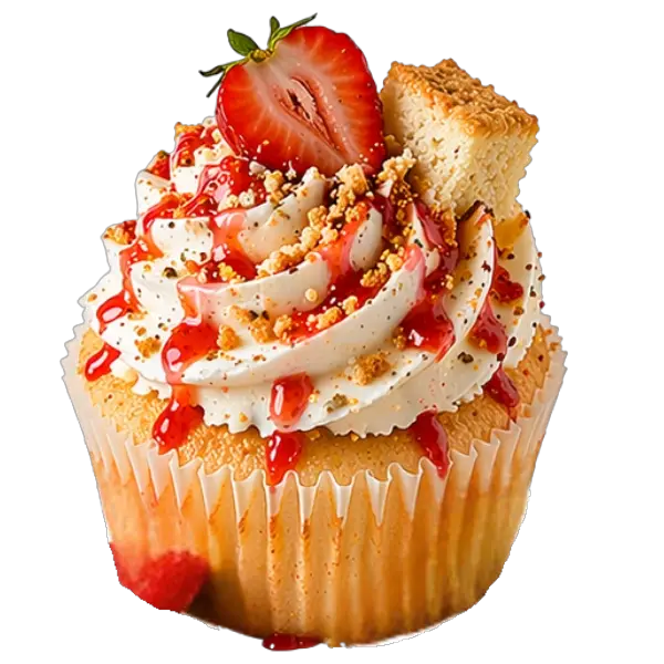 Strawberry Shortcake cupcake from Bakers Boutique