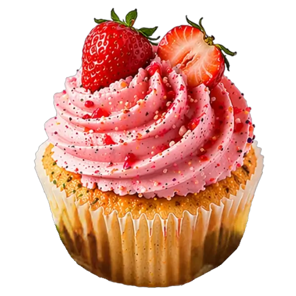 Strawberry cupcake from Bakers Boutique