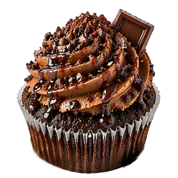 Triple Chocolate cupcake from Bakers Boutique