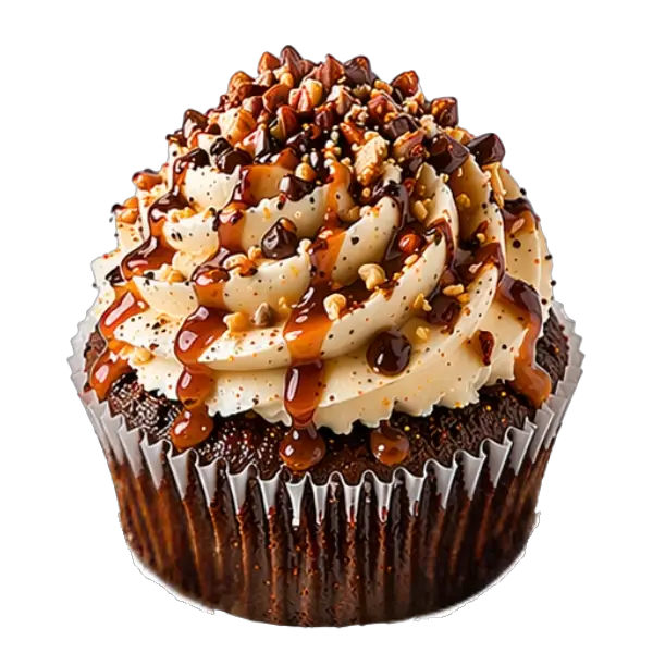 Turtle Cake cupcake from Bakers Boutique