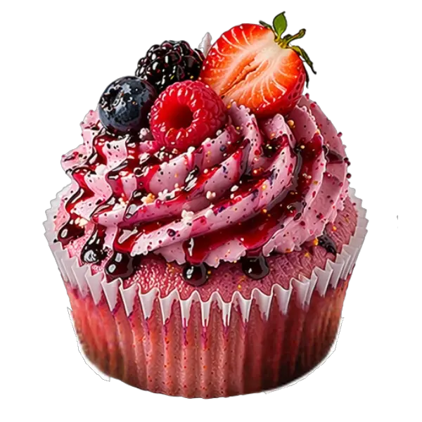 Very Berry cupcake from Bakers Boutique